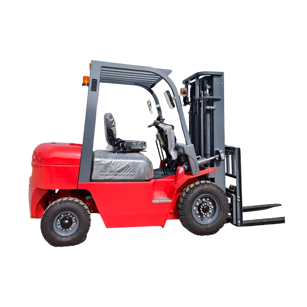 Chiều cao tiêu chuẩn 3m Lốp bơm hơi Xe nâng Diesel 2,5 tấn