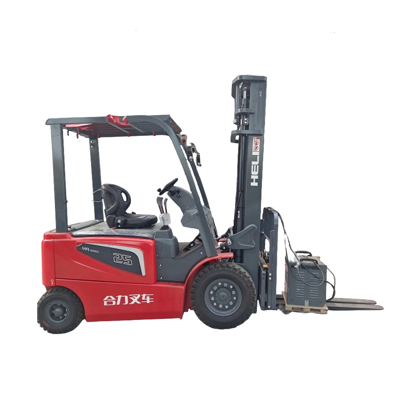 Xe nâng axit chì HELI chạy điện 48V 2,5 tấn đã qua sử dụng Xe nâng axit chì HELI chạy điện 48V 2,5 tấn đã qua sử dụng