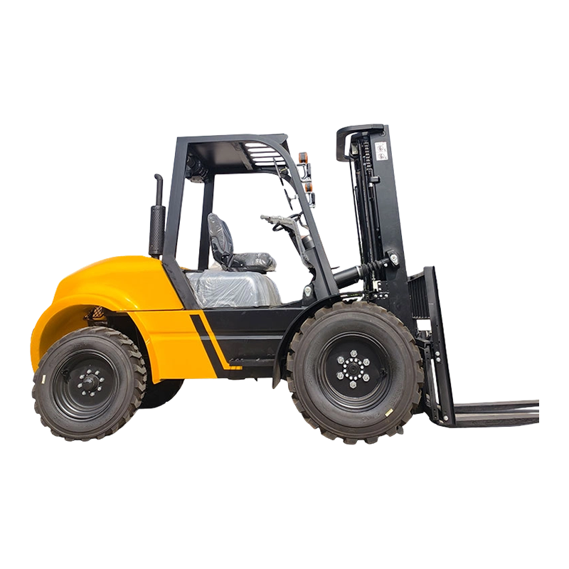 Xe nâng địa hình Xe nâng Diesel 3,5 tấn trên mọi địa hình với cột ba chiều 4,8m Xe nâng địa hình Xe nâng Diesel 3,5 tấn trên mọi địa hình với cột ba chiều 4,8m